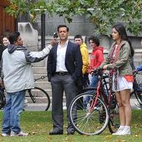 Salman Khan and Katrina Kaif in Ek Tha Tiger being shot on location at Trinity College Pictures | Picture 75355